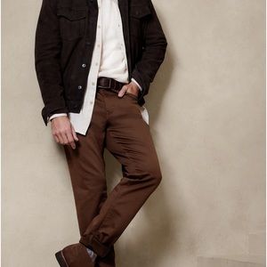 NWT men’s skin travelers pant by banana republic